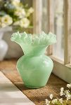 Thumbnail View 2: Ruffled Glass Bud Vase