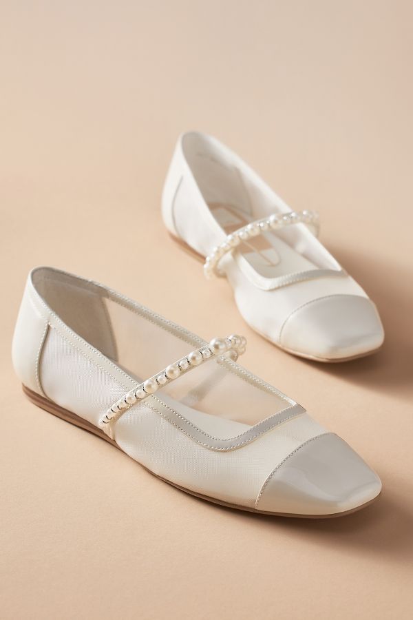 Slide View: 2: Dolce Vita Rollin Pearl Ballet Flats