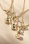 Thumbnail View 2: Toggle Bubble Letter Monogram Necklace