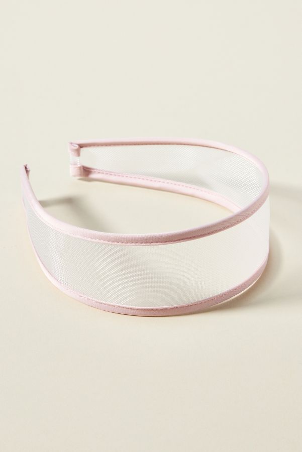 Slide View: 1: Sheer Netting Headband