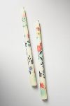 Thumbnail View 3: Franny Handpainted Taper Candles, Set of 2