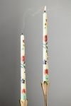 Thumbnail View 2: Franny Handpainted Taper Candles, Set of 2