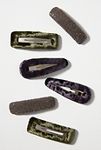 Thumbnail View 2: Velvet Barrettes, Set of 6