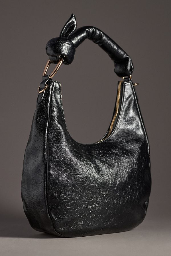 Slide View: 1: Melie Bianco Lilie Structured Shoulder Bag