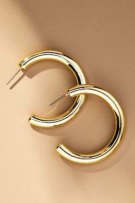 Uncommon James Effortless Tube Hoop Earrings