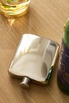 Thumbnail View 1: Viski Harrison Silver Stainless Steel Flask