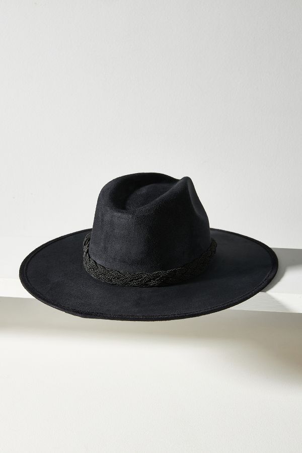 Slide View: 2: ASN Hats Suede Margot Rancher