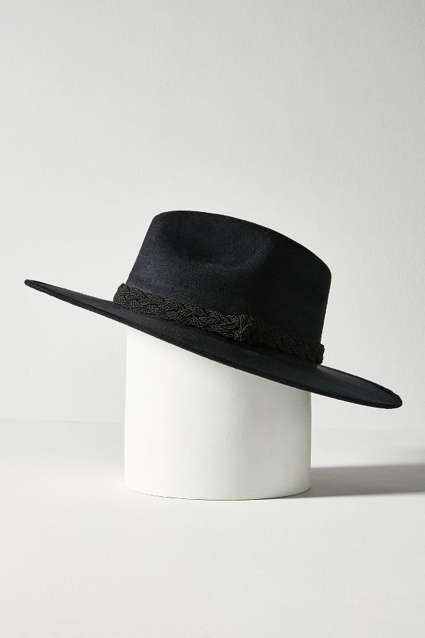 Slide View: 3: ASN Hats Suede Margot Rancher