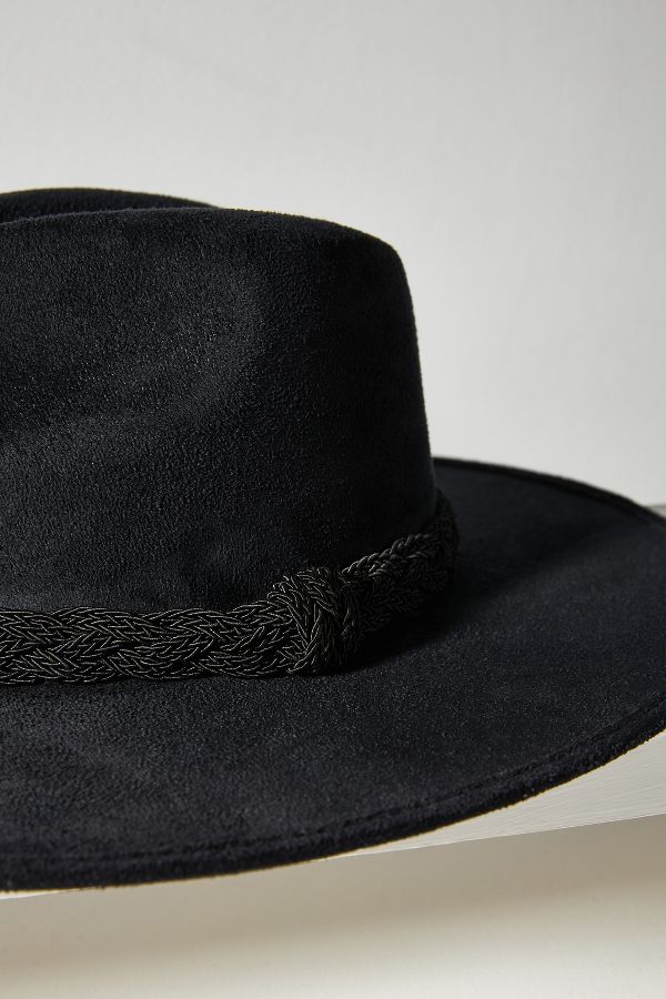 Slide View: 4: ASN Hats Suede Margot Rancher