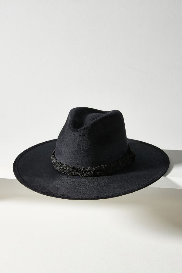 Slide View: 1: ASN Hats Suede Margot Rancher