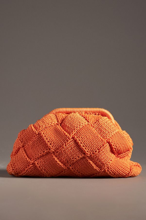 Slide View: 2: Noam Hazan Jade Woven Clutch