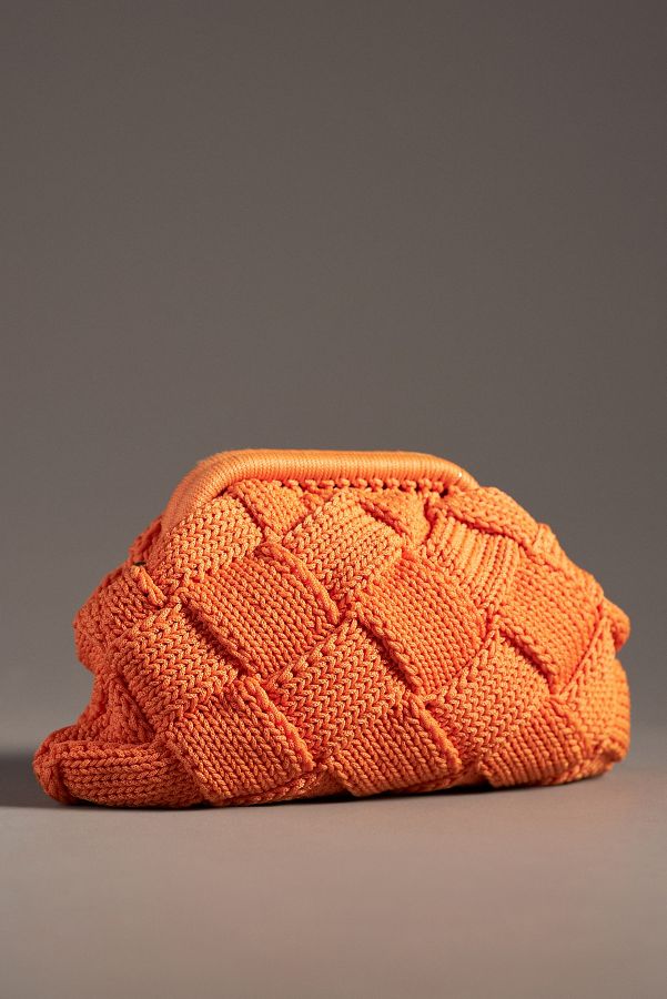 Slide View: 1: Noam Hazan Jade Woven Clutch