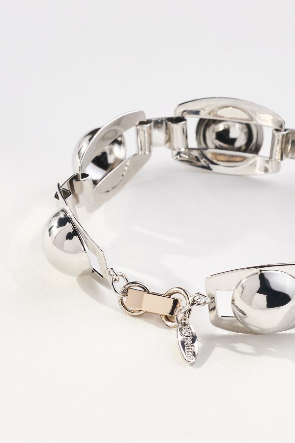 Slide View: 3: Circle Dome Bracelet