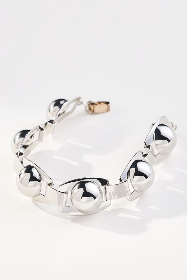 Slide View: 4: Circle Dome Bracelet