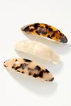 Thumbnail View 1: Resin Barrettes, Set of 3