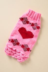 Slide View: 3: Valentine's Day Heart Pet Sweater