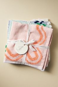 Slide View: 1: Madeline Terry Dishcloths, Set of 4