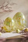 Thumbnail View 1: Confetti Luster Glass Egg, Medium