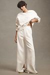 Thumbnail View 1: BRIDEMERCH Bride Wide-Leg Slit Sweatpants