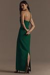 Thumbnail View 2: Liv Foster Halter Stretch Crepe Maxi Dress