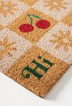 Thumbnail View 2: Checkered Fruit Coir Printed Doormat