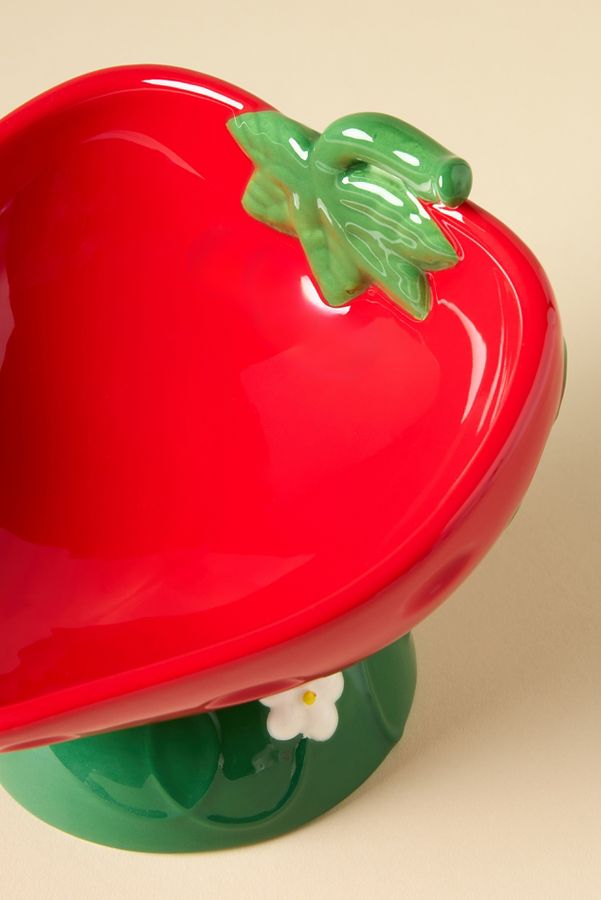 Slide View: 2: Anthropologie 3D Fruit Cat Food Bowl