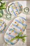 Thumbnail View 2: By Hope Daffodil Stripe Melamine Serving Platter