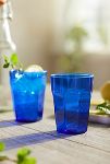 Thumbnail View 1: Sapphire Glass Tumblers, Set of 2