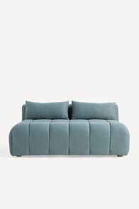 Slide View: 2: Kora Tufted Performance Woven Modular Armless Sofa