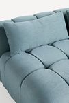 Thumbnail View 7: Kora Tufted Performance Woven Modular Armless Sofa