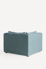 Slide View: 4: Kora Tufted Performance Woven Modular Corner Chair