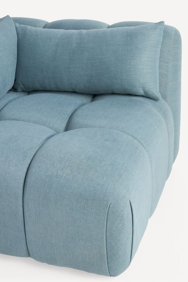 Slide View: 5: Kora Tufted Performance Woven Modular Corner Chair