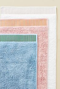 Slide View: 1: Sloane Cotton Embroidered Bath Mat