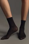 Thumbnail View 2: Emilio Cavallini Metallic Polka Dot Socks