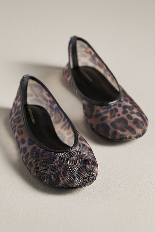 Slide View: 2: By Anthropologie Mesh Ballet Flats