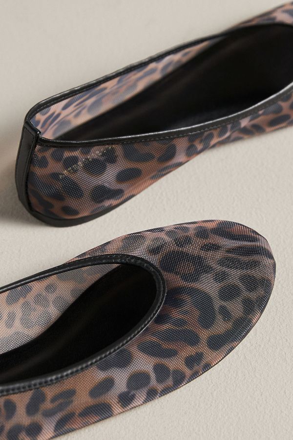 Slide View: 3: By Anthropologie Mesh Ballet Flats