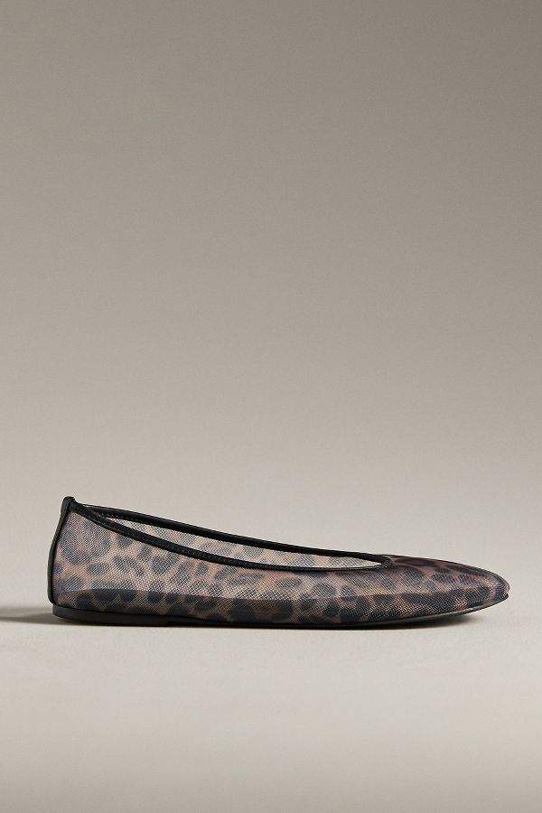 Slide View: 1: By Anthropologie Mesh Ballet Flats