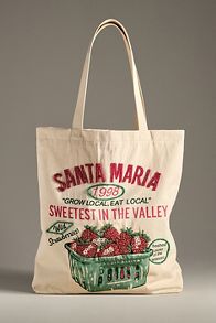 Slide View: 2: Maeve Market Canvas Tote