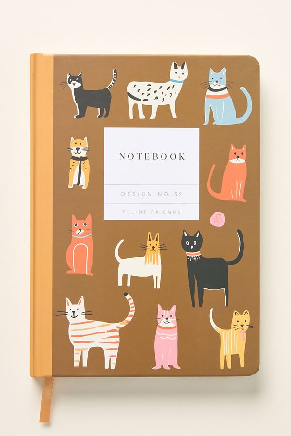 Slide View: 1: Ohh Deer Kaleido Hardback Notebook