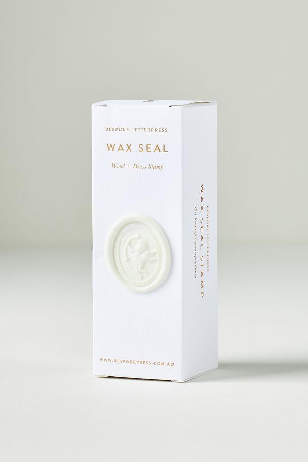 Slide View: 2: Bespoke Letterpress Wax Seal Stamp