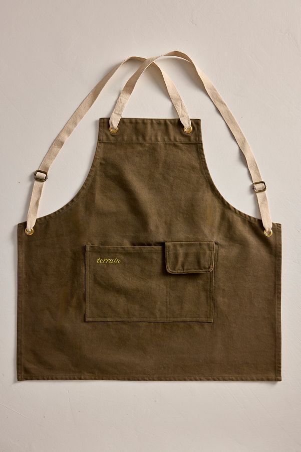 Slide View: 1: Terrain Cotton Apron