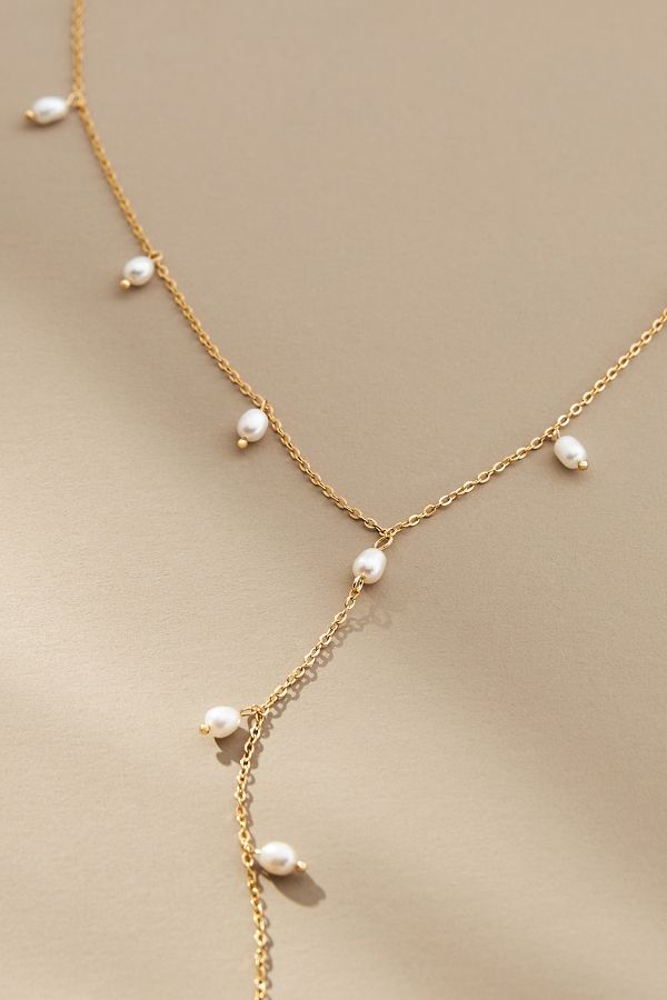 Slide View: 2: Casa Clara Paulina Pearl Pendant Necklace