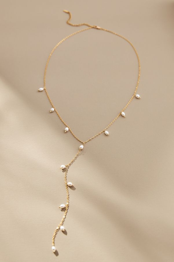 Slide View: 1: Casa Clara Paulina Pearl Pendant Necklace