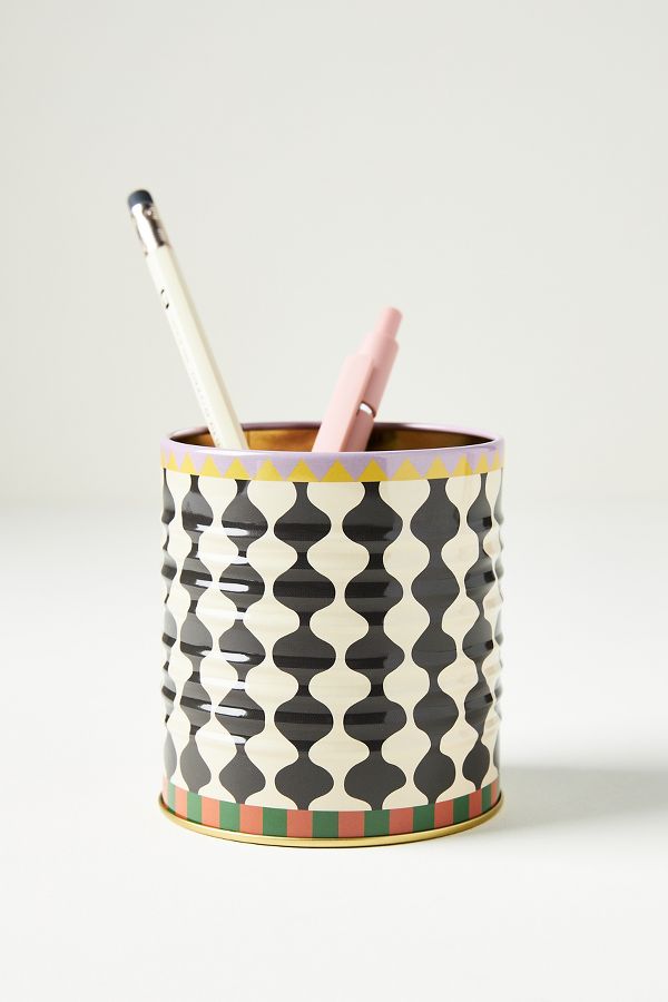 Slide View: 1: DesignWorks Ink Tin Pen Pot