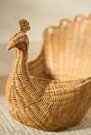 Thumbnail View 3: Ida Peacock Woven Wicker Basket