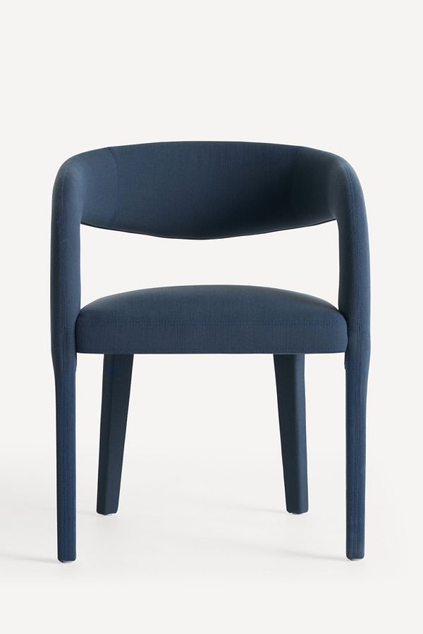 Slide View: 2: Hagen Performance Linen Dining Chair