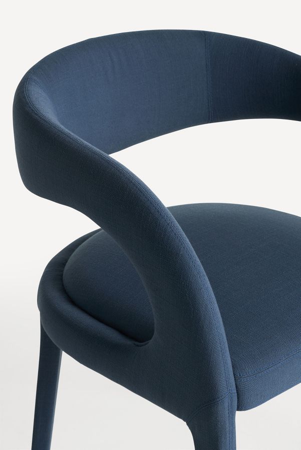 Slide View: 6: Hagen Performance Linen Dining Chair