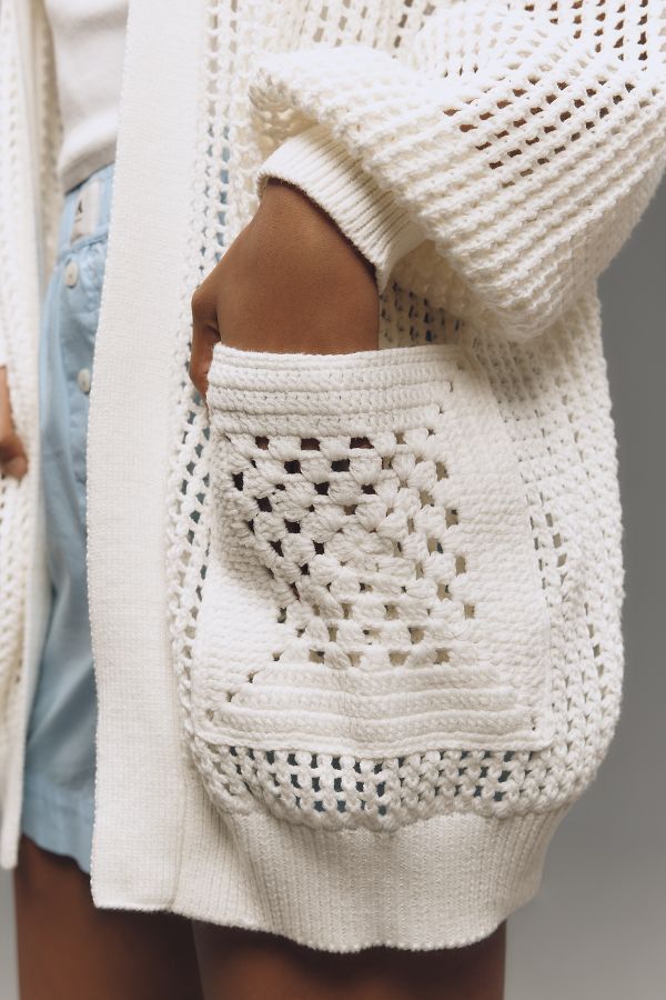 Vista de diapositivas: 4: Cárdigan Abuelo Crochet Por Anthropologie