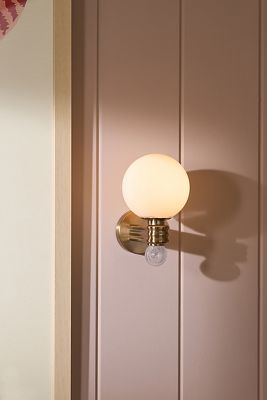 Harper Brass Single Sconce