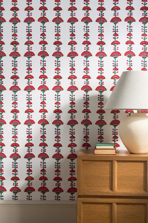 Slide View: 1: Furbish x Mitchell Black Eugenie Wallpaper